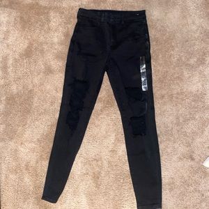 American Eagle New Curvy Black Jeans
